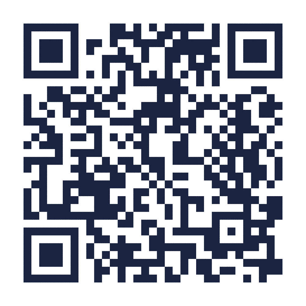 QR code that opens the Ezra install page at ezraapp.site/install