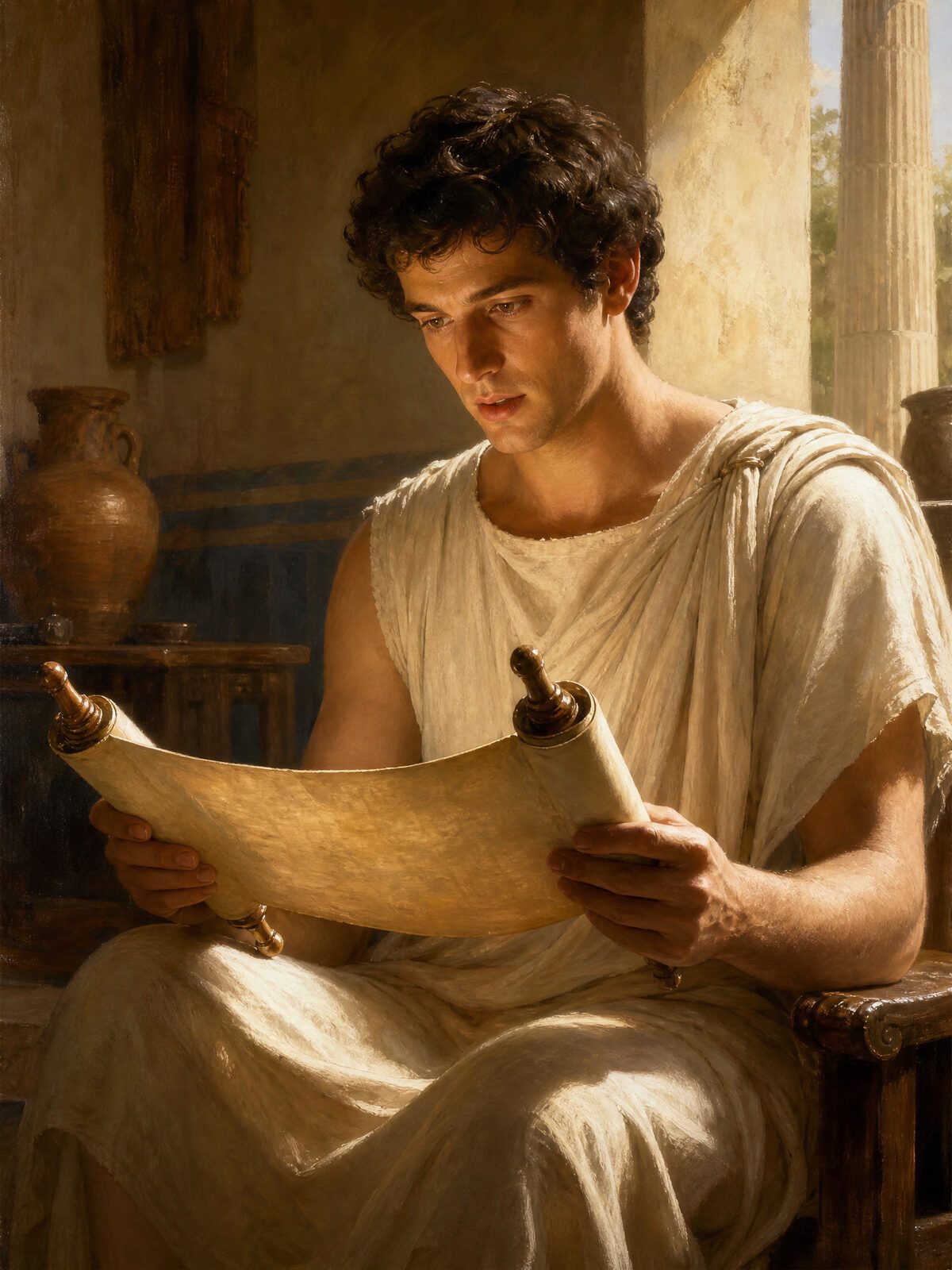 A Greek Convert Receives the Gospel