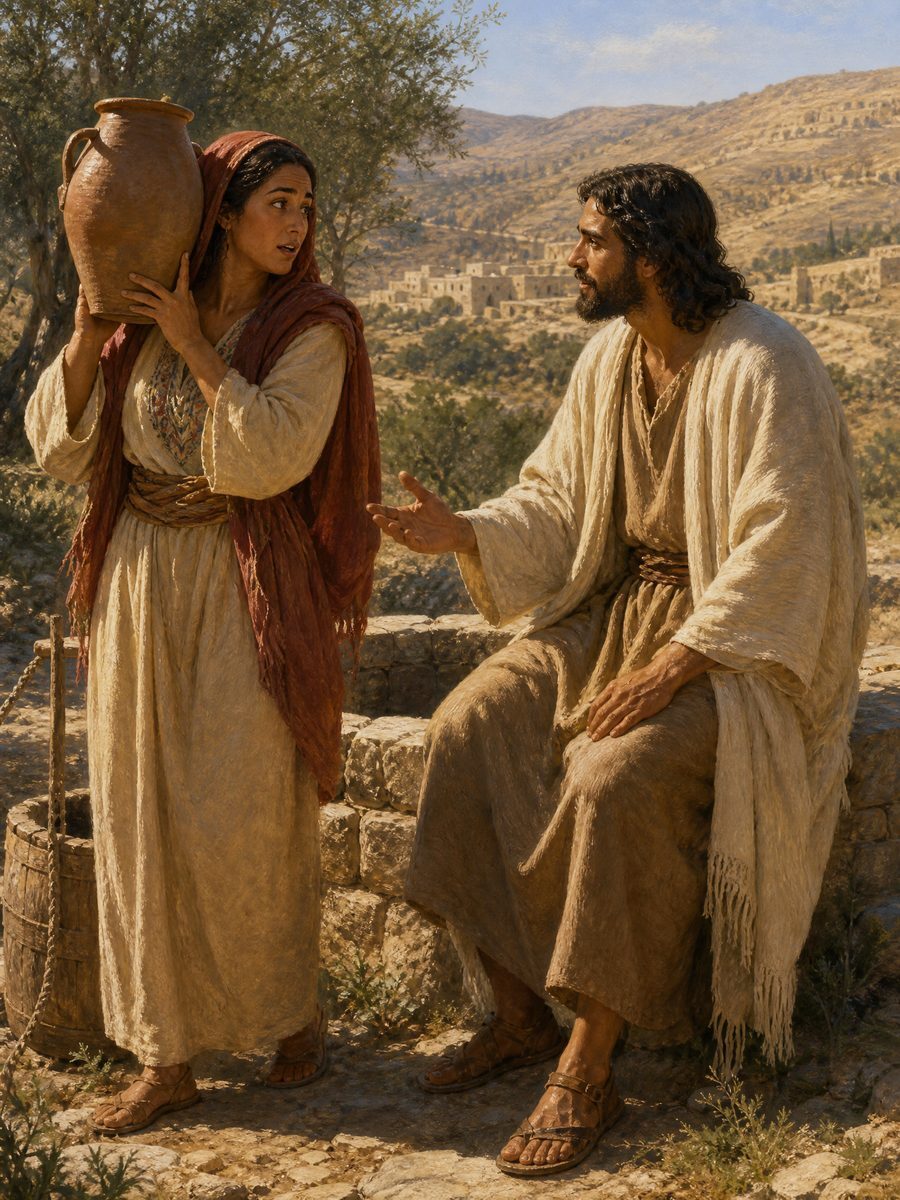 The Woman of Samaria at the Well