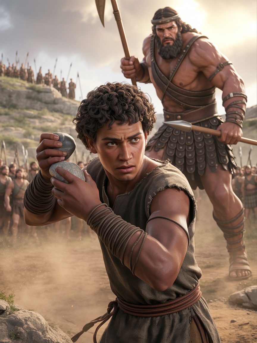 David vs. Goliath — The Valley of Elah