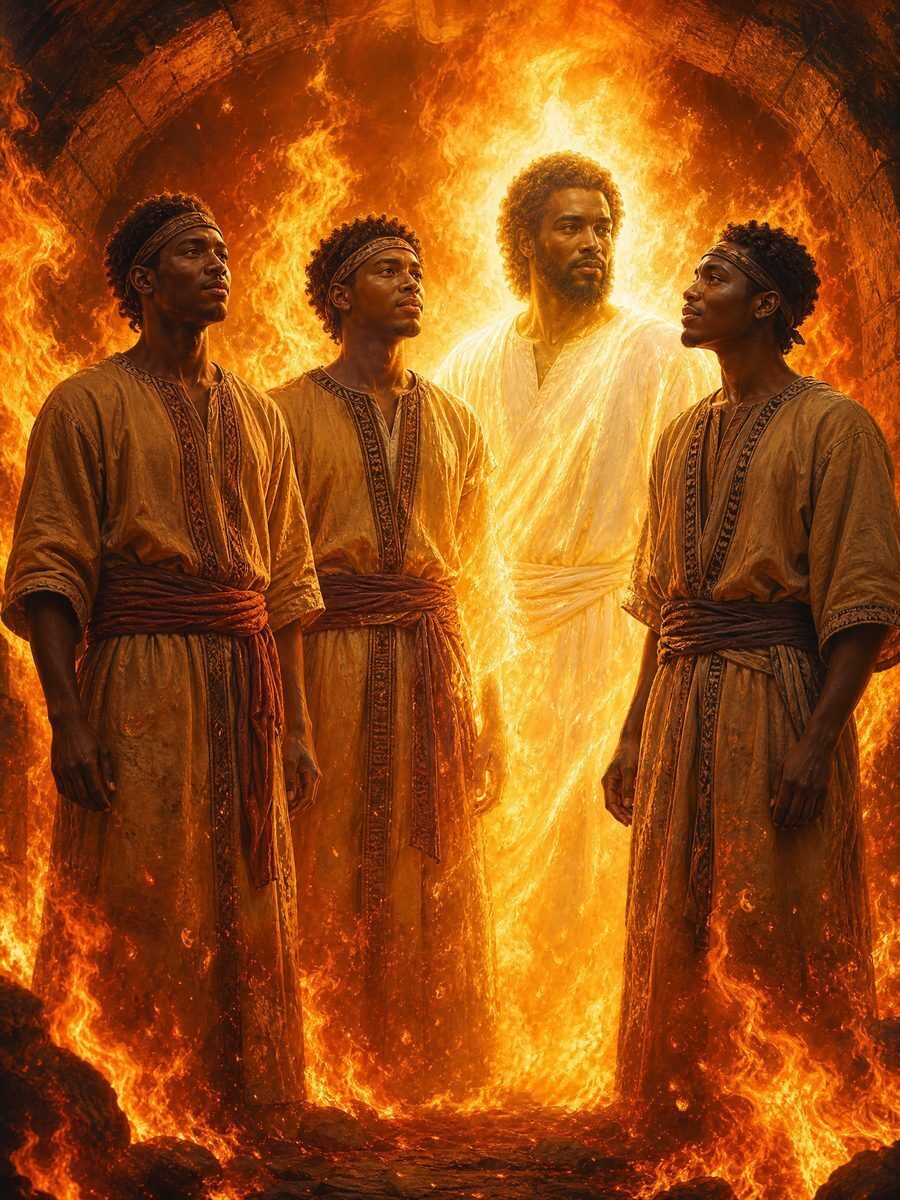 The Three Hebrews in the Furnace